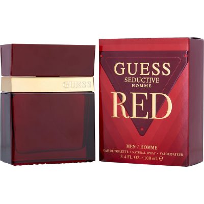 Edt Spray 3.4 Oz - Guess Seductive Homme Red By Guess