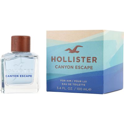 Edt Spray 3.4 Oz - Hollister Canyon Escape By Hollister