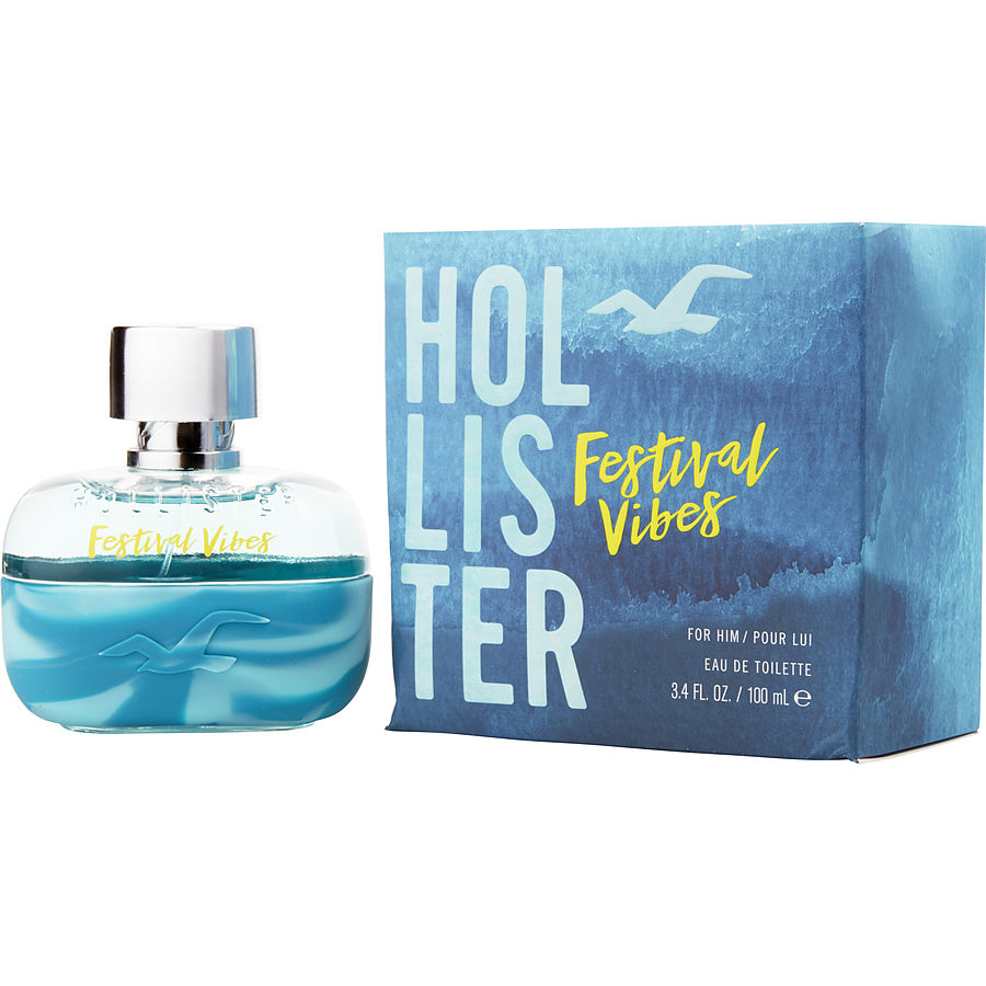 Edt Spray 3.4 Oz - Hollister Festival Vibes By Hollister Edt Spray 3.4 Oz - Hollister Festival Vibes By Hollister