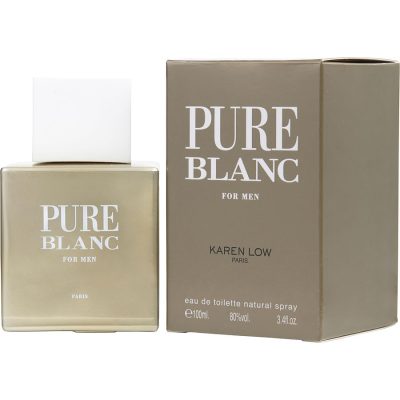 Edt Spray 3.4 Oz - Karen Low Pure Blanc By Karen Low