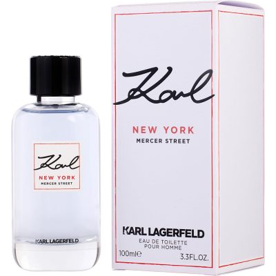 Edt Spray 3.4 Oz - Karl Lagerfeld New York Mercer Street By Karl Lagerfeld