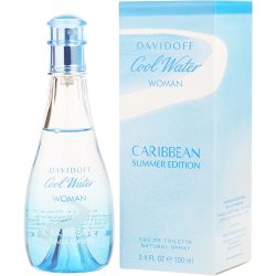 Edt Spray 3.4 Oz (Limited Edition) - Cool Water Caribbean Summer By Davidoff
