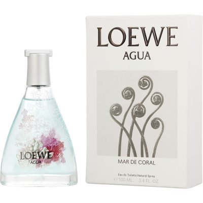 Edt Spray 3.4 Oz (New Packaging) - Agua De Loewe Mar De Coral By Loewe