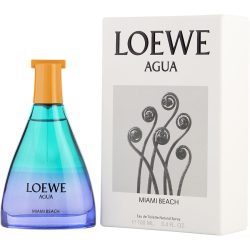 Edt Spray 3.4 Oz (New Packaging) - Loewe Agua Miami Beach By Loewe