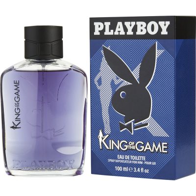 Edt Spray 3.4 Oz - Playboy King Of The Game By Playboy