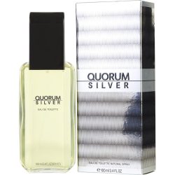 Edt Spray 3.4 Oz - Quorum Silver By Antonio Puig