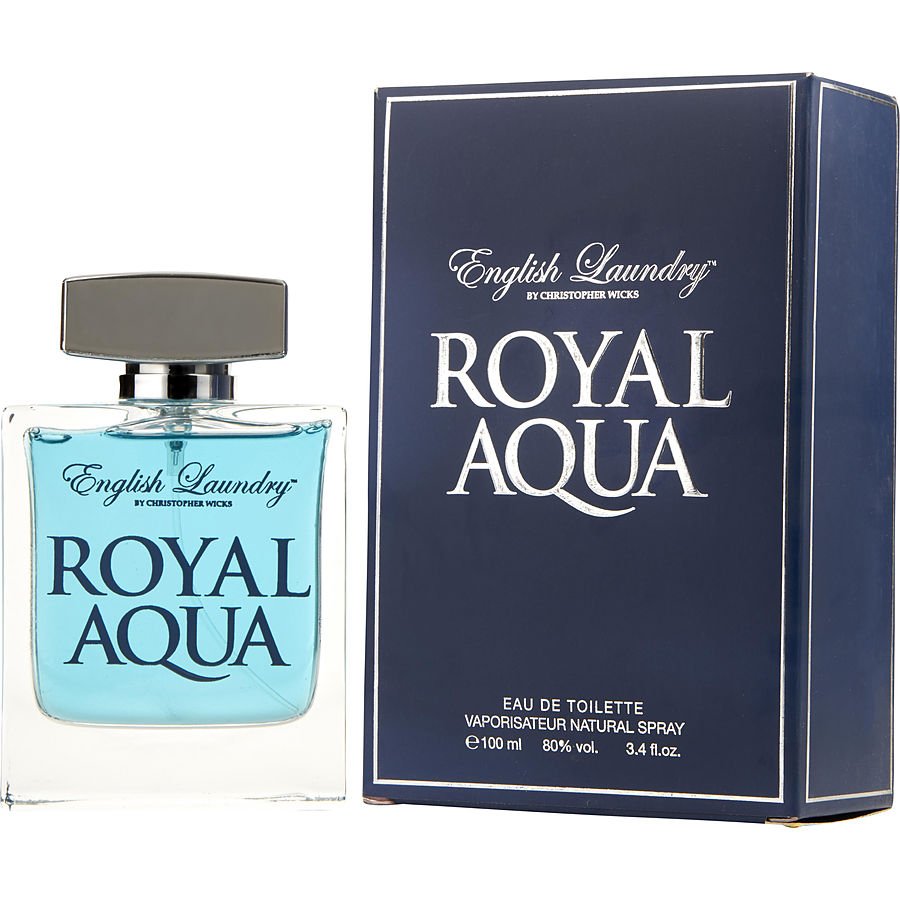 Edt Spray 3.4 Oz - Royal Aqua By English Laundry Edt Spray 3.4 Oz - Royal Aqua By English Laundry