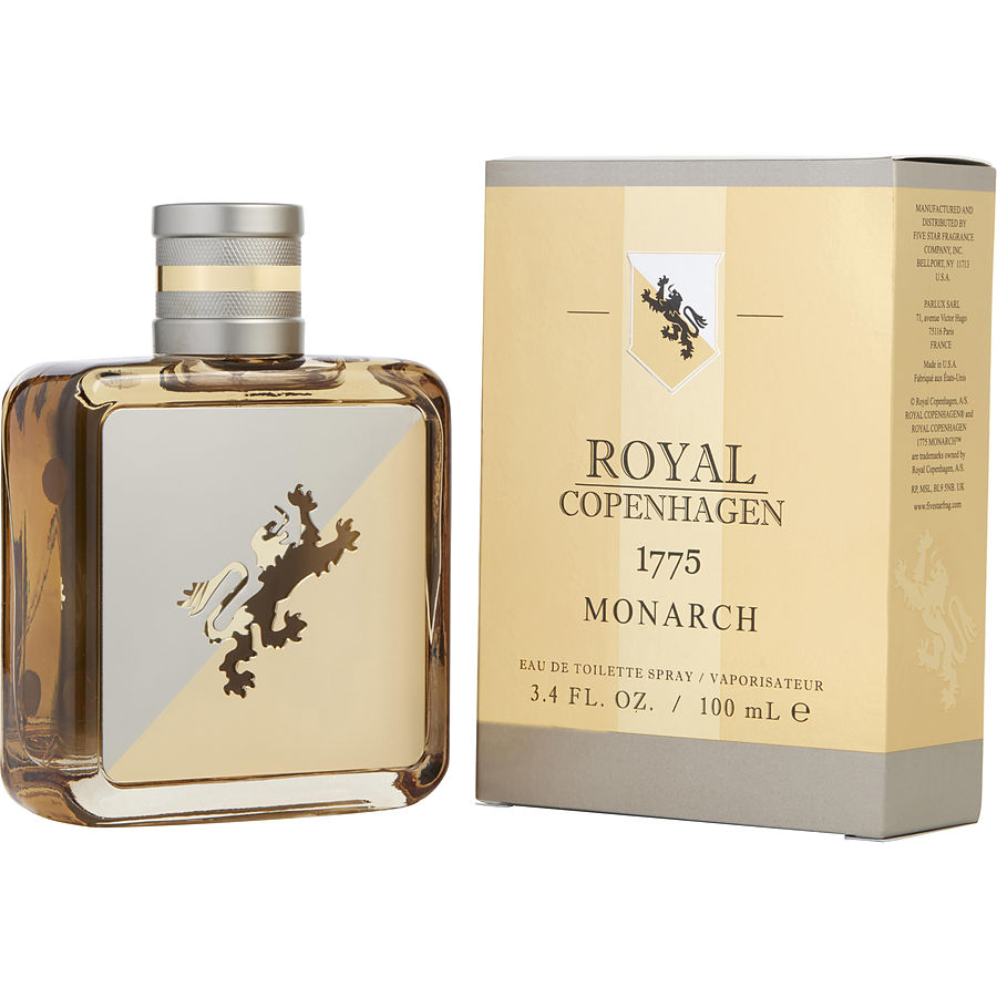 Edt Spray 3.4 Oz - Royal Copenhagen 1775 Monarch By Royal Copenhagen Edt Spray 3.4 Oz - Royal Copenhagen 1775 Monarch By Royal Copenhagen