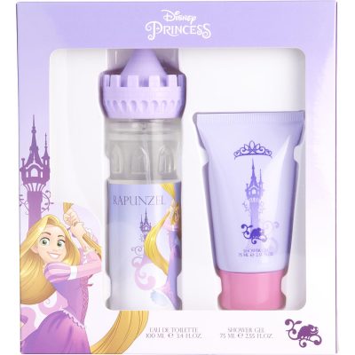 Edt Spray 3.4 Oz & Shower Gel 2.5 Oz - Tangled Rapunzel By Disney