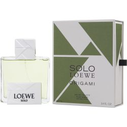Edt Spray 3.4 Oz - Solo Loewe Origami By Loewe