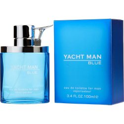 Edt Spray 3.4 Oz - Yacht Man Blue By Myrurgia