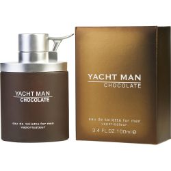 Edt Spray 3.4 Oz - Yacht Man Chocolate By Myrurgia