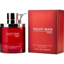 Edt Spray 3.4 Oz - Yacht Man Red By Myrurgia