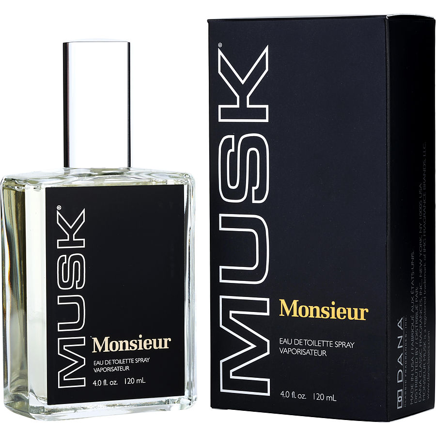 Edt Spray 4 Oz - Monsieur Musk By Dana Edt Spray 4 Oz - Monsieur Musk By Dana