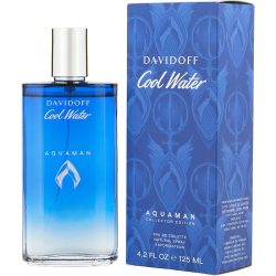 Edt Spray 4.2 Oz (Collector Edition 2020) - Cool Water Aquaman By Davidoff