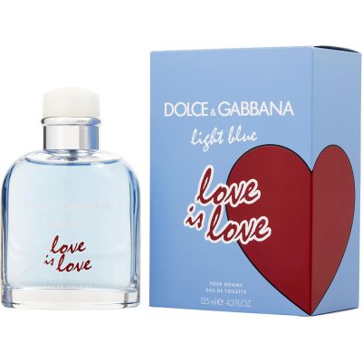 Edt Spray 4.2 Oz - D & G Light Blue Love Is Love By Dolce & Gabbana