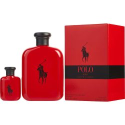 Edt Spray 4.2 Oz & Edt 0.5 Oz (Travel Offer) - Polo Red By Ralph Lauren
