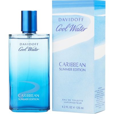 Edt Spray 4.2 Oz (Limited Edition) - Cool Water Caribbean Summer By Davidoff
