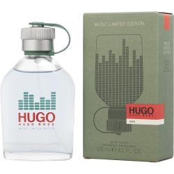 Edt Spray 4.2 Oz (Music Limited Edition Bottle) - Hugo By Hugo Boss