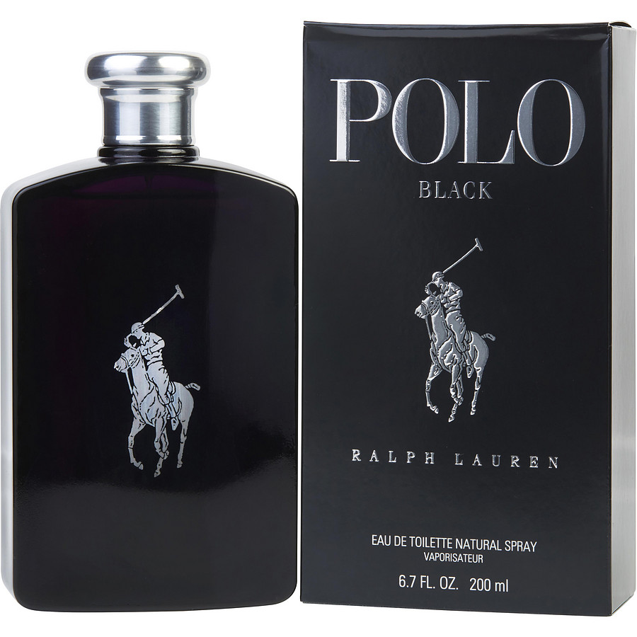 Edt Spray 6.7 Oz - Polo Black By Ralph Lauren Edt Spray 6.7 Oz - Polo Black By Ralph Lauren