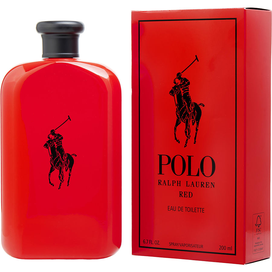 Edt Spray 6.7 Oz - Polo Red By Ralph Lauren Edt Spray 6.7 Oz - Polo Red By Ralph Lauren