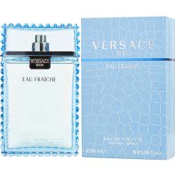 Edt Spray 6.7 Oz - Versace Man Eau Fraiche By Gianni Versace