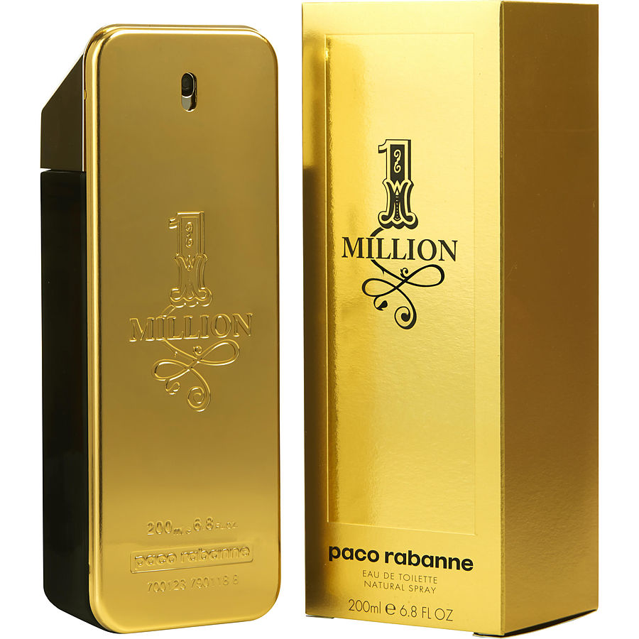 Edt Spray 6.8 Oz - Paco Rabanne 1 Million By Paco Rabanne Edt Spray 6.8 Oz - Paco Rabanne 1 Million By Paco Rabanne