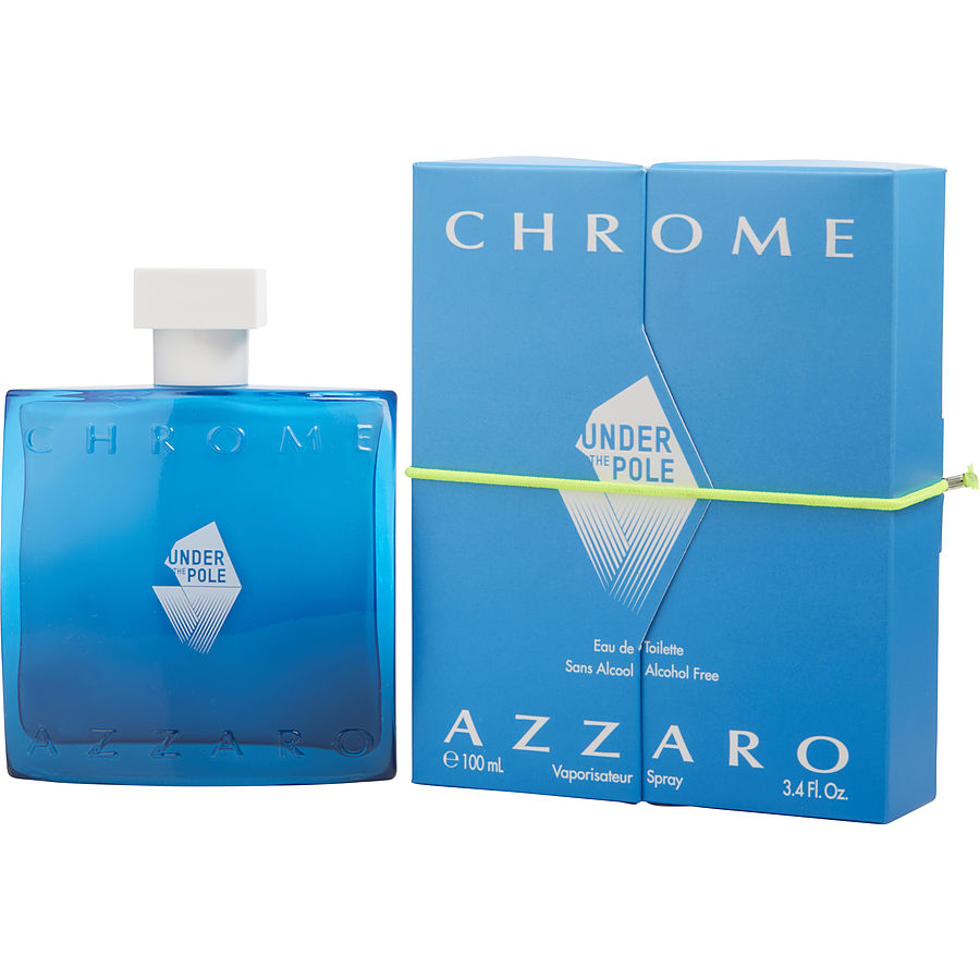 Edt Spray (Alcohol Free) 3.4 Oz - Chrome Under The Pole By Azzaro Edt Spray (Alcohol Free) 3.4 Oz - Chrome Under The Pole By Azzaro