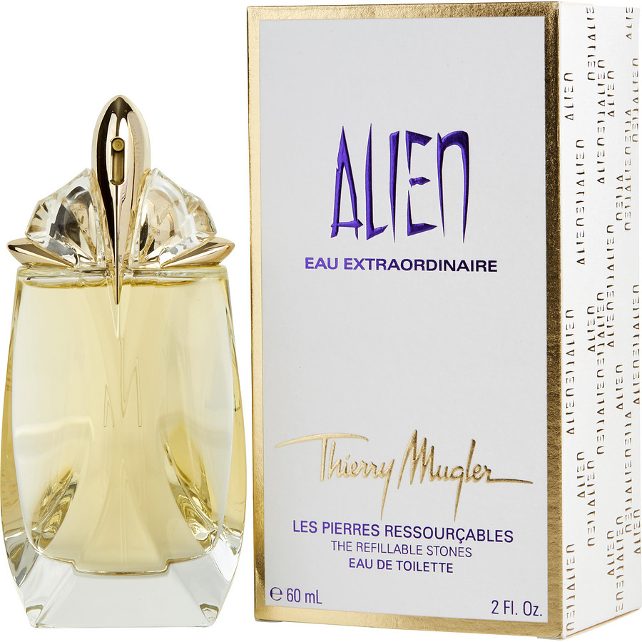 Edt Spray Refillable 2 Oz - Alien Eau Extraordinaire By Thierry Mugler Edt Spray Refillable 2 Oz - Alien Eau Extraordinaire By Thierry Mugler