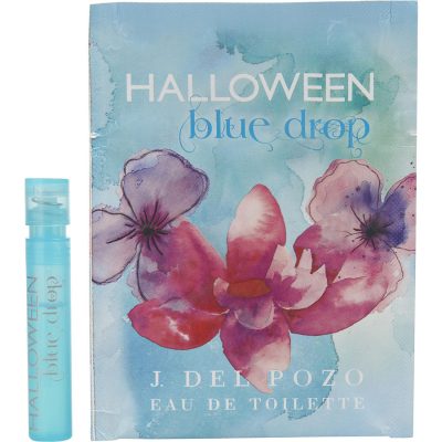 Edt Spray Vial On Card - Halloween Blue Drop By Jesus Del Pozo