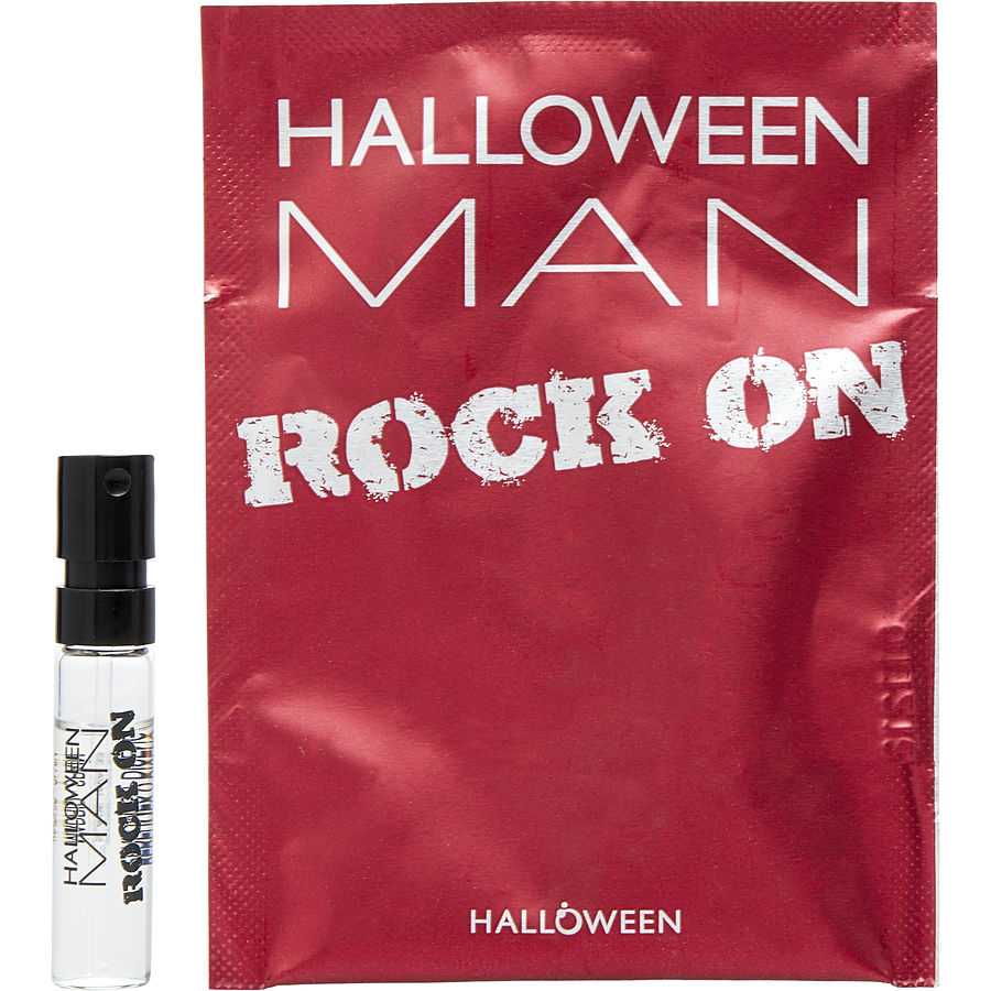 Edt Spray Vial On Card - Halloween Man Rock On By Jesus Del Pozo Edt Spray Vial On Card - Halloween Man Rock On By Jesus Del Pozo