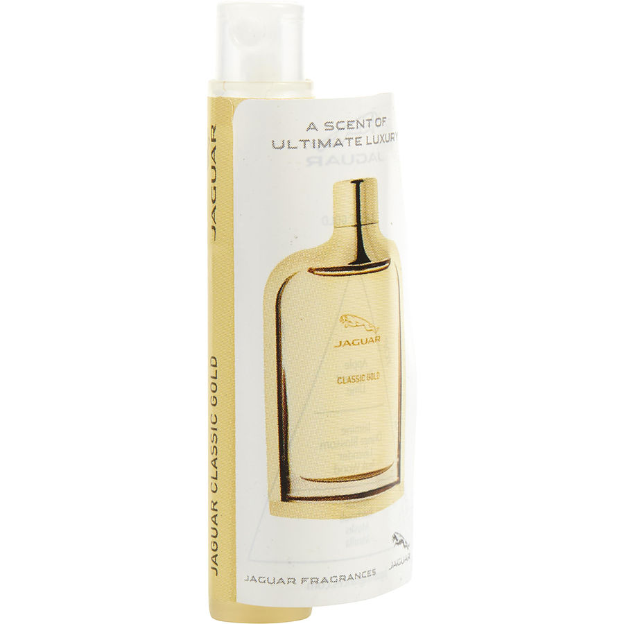 Edt Spray Vial On Card - Jaguar Classic Gold By Jaguar Edt Spray Vial On Card - Jaguar Classic Gold By Jaguar