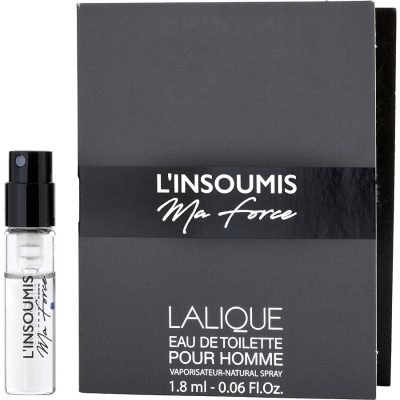 Edt Spray Vial On Card - Lalique L'Insoumis Ma Force By Lalique