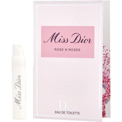 Edt Spray Vial On Card - Miss Dior Rose N'Roses By Christian Dior