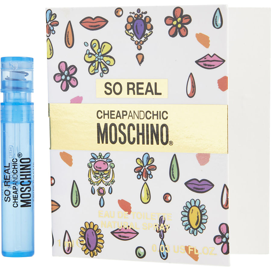 Edt Spray Vial On Card - Moschino Cheap & Chic So Real By Moschino Edt Spray Vial On Card - Moschino Cheap & Chic So Real By Moschino