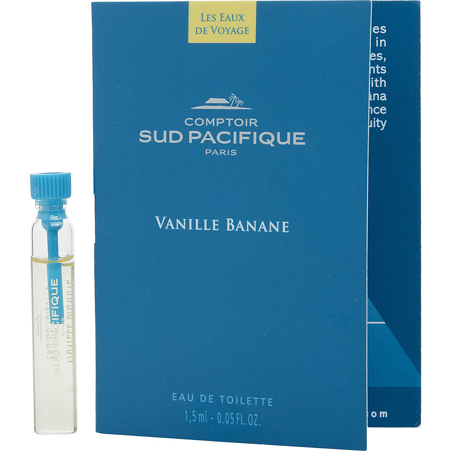 Edt Vial On Card - Comptoir Sud Pacifique Vanille Banane By Comptoir Sud Pacifique Edt Vial On Card - Comptoir Sud Pacifique Vanille Banane By Comptoir Sud Pacifique