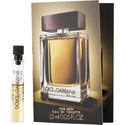 Edt Vial On Card - The One By Dolce & Gabbana