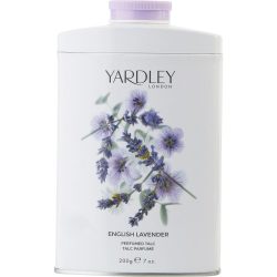 English Lavender Tin Talc 7 Oz (New Packaging) - Yardley By Yardley