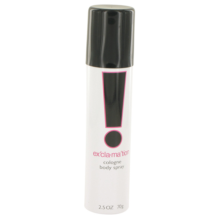 Exclamation Perfume By Coty Body Mist Cologne Spray Exclamation Perfume By Coty Body Mist Cologne Spray