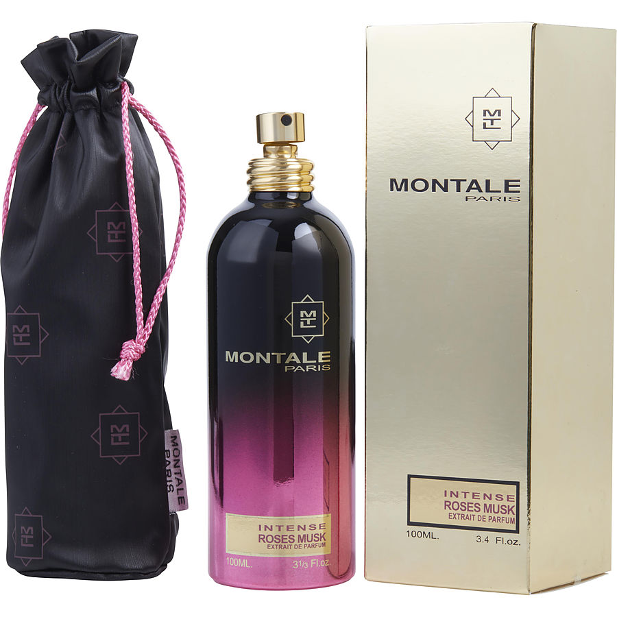 Extrait De Parfum Spray 3.4 Oz - Montale Paris Intense Roses Musk By Montale Extrait De Parfum Spray 3.4 Oz - Montale Paris Intense Roses Musk By Montale