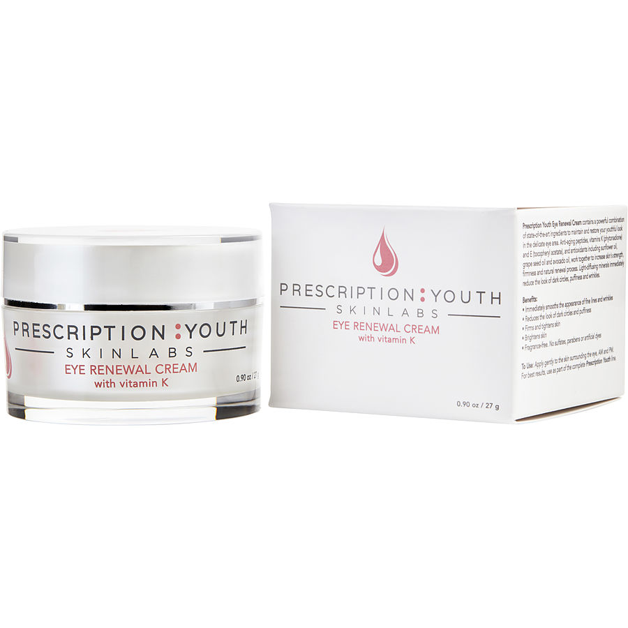 Eye Renewal Cream With Vitamin K €€Œ27G/0.90Oz - Prescription Youth By Prescription Youth Eye Renewal Cream With Vitamin K €€Œ27G/0.90Oz - Prescription Youth By Prescription Youth