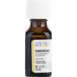 Frankincense In Jojoba Oil 0.5 Oz - Essential Oils Aura Cacia By Aura Cacia