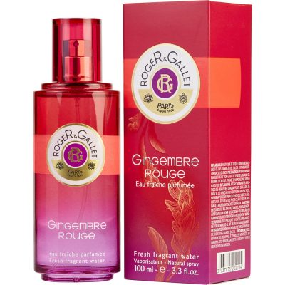 Fresh Fragrant Water Spray 3.3 Oz - Roger & Gallet Gingembre Rouge By Roger & Gallet