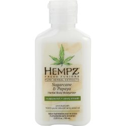 Fresh Fusions Sugarcane & Papaya Herbal Body Moisturizer 2.25 Oz - Hempz By Hempz