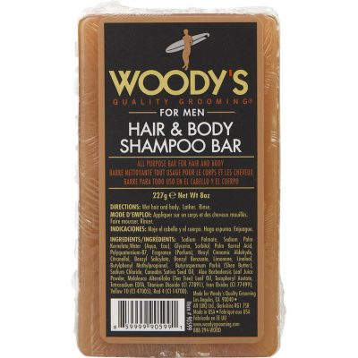 Hair And Body Shampoo Bar 8 Oz - Woody'S By Woody'S