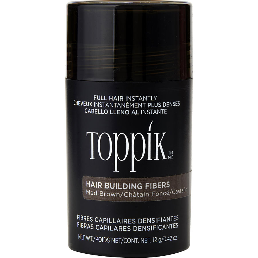 Hair Building Fibers Medium Brown Regular 12G/0.42 Oz - Toppik By Toppik Hair Building Fibers Medium Brown Regular 12G/0.42 Oz - Toppik By Toppik
