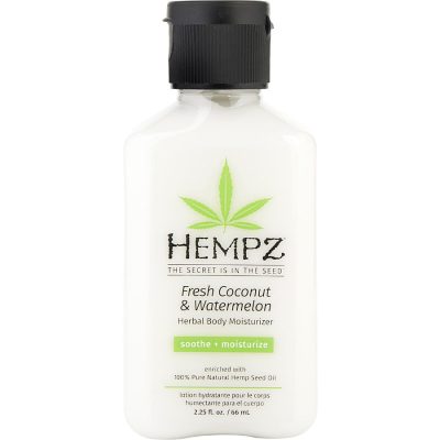 Herbal Moisturizer Body Lotion- Fresh Coconut & Watermelon 2.25 Oz - Hempz By Hempz