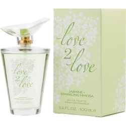 Jasmine & Sparkling Mimosa Edt Spray 3.4 Oz - Love 2 Love By Love 2 Love