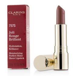 Joli Rouge Brillant (Moisturizing Perfect Shine Sheer Lipstick) - # 757S Nude Brick  --3.5G/0.1Oz - Clarins By Clarins
