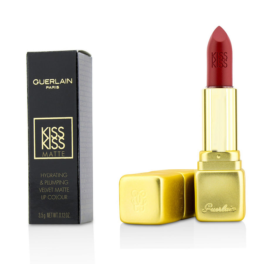 Kisskiss Matte Hydrating Matte Lip Colour - # M330 Spicy Burgundy --3.5G/0.12Oz - Guerlain By Guerlain Kisskiss Matte Hydrating Matte Lip Colour - # M330 Spicy Burgundy --3.5G/0.12Oz - Guerlain By Guerlain